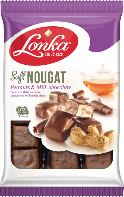 Soft Nougat – peanuts & Milk chocolate