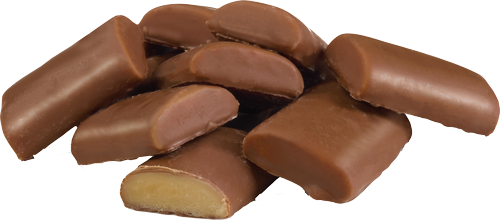 Gechocolateerde fudge