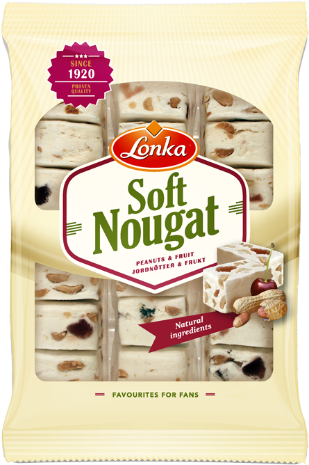 Soft Nougat Peanuts & Fruit