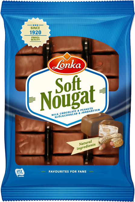 Soft Nougat Milkchocolate & Peanuts