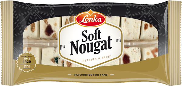 Soft Nougat Peanuts & Fruit Gold